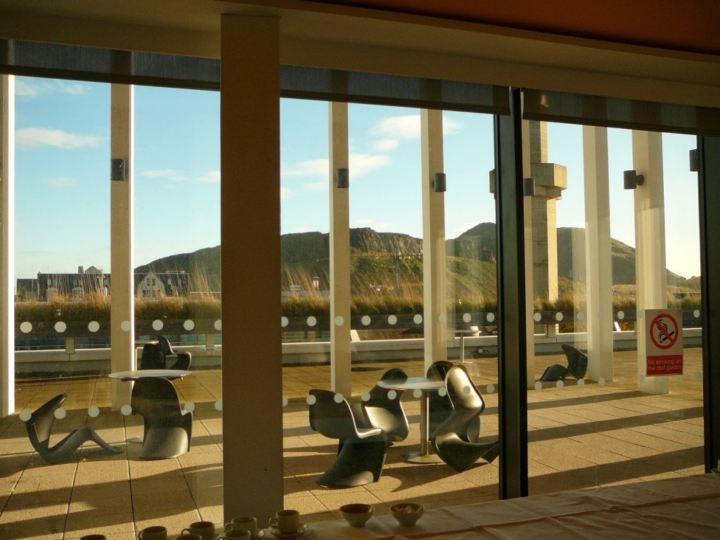 U. Edinburgh CS Department terrace view