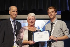 Vincent Drouard receives an ICIP'15 best student paper award from Lena